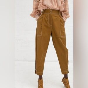 Ulla Johnson Fleet Pant - Olive - size 0/waist 26”